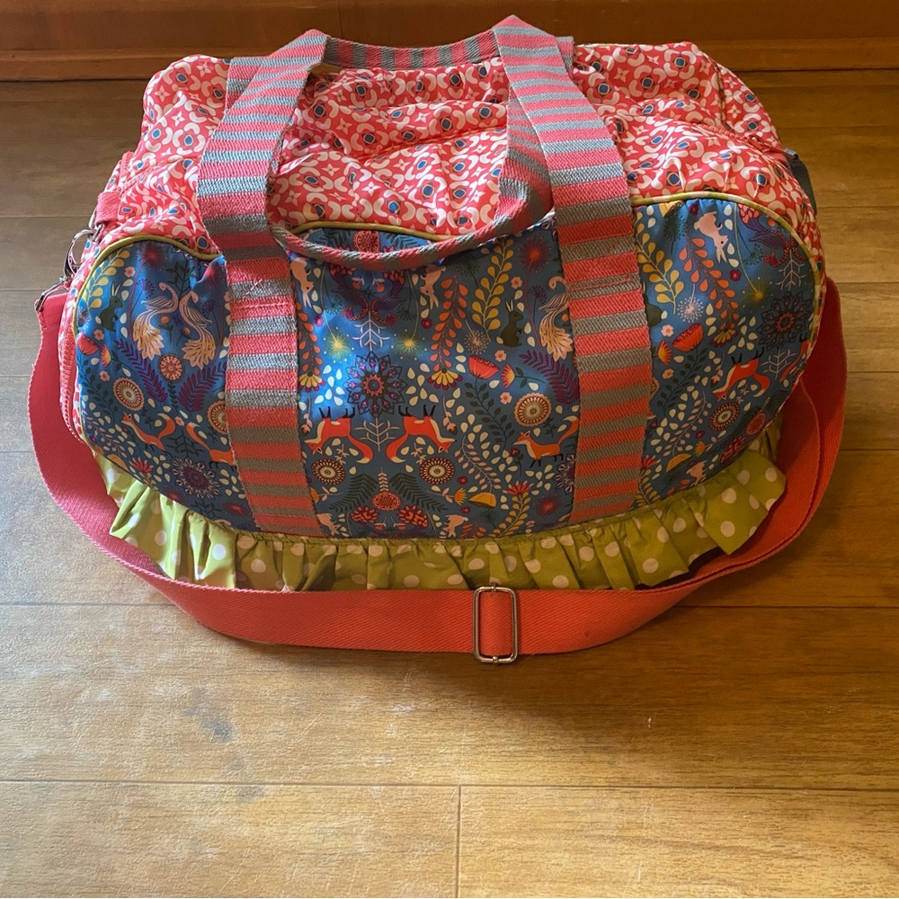 Matilda Jane Traveling Twirls duffel bag